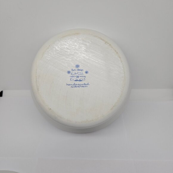 Vintage Lotte Coupe by Figgjo 1 Qt Casserole Bowl w/ Lid, Norway, 1972 - Picture 10 of 15